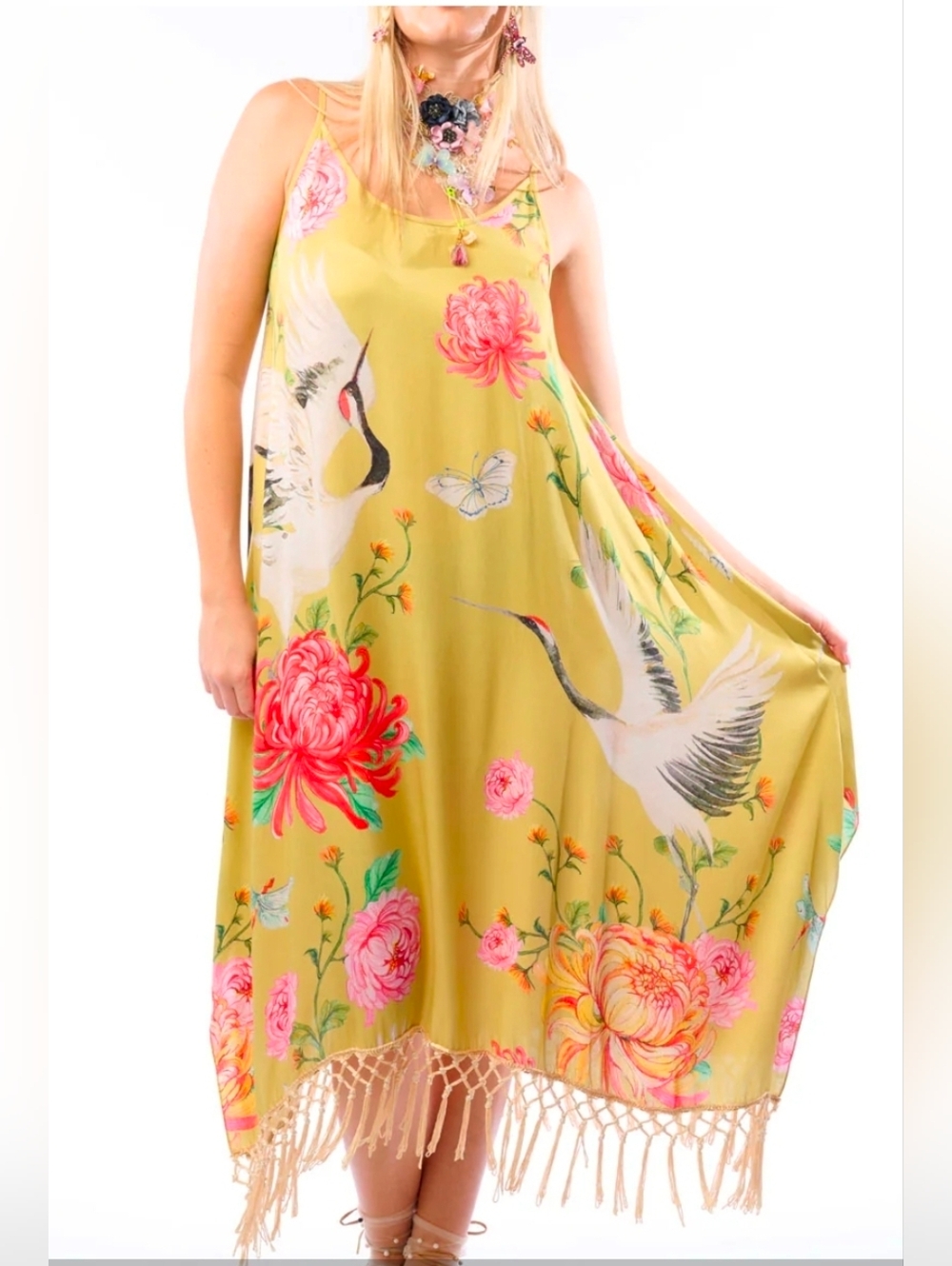 NWT Aratta The Legend Of The Crane Dress Small